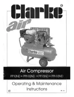 Clarke PP10ND Operating & Maintenance Instructions preview