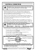 Preview for 6 page of Clarke PSD1A Operating & Maintenance Instructions