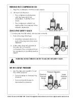 Предварительный просмотр 9 страницы Clarke RACER 9/50P Operation & Maintenance Instructions Manual