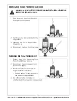 Предварительный просмотр 10 страницы Clarke RACER 9/50P Operation & Maintenance Instructions Manual