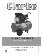 Preview for 1 page of Clarke Ranger 7/500 Operation & Maintenance Instructions Manual