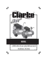 Предварительный просмотр 1 страницы Clarke REBEL 30 Operating & Maintenance Instructions