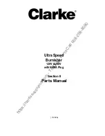 Preview for 37 page of Clarke ROSE WORKHORSE 01491B Operator'S Manual