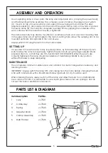 Предварительный просмотр 3 страницы Clarke SAM 75 Operating & Maintenance Instructions