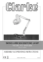 Clarke SAM100B Assembly & Operating Instructions preview