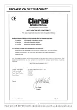 Preview for 7 page of Clarke SAM100B Assembly & Operating Instructions