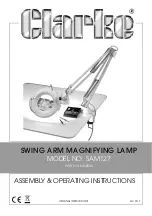 Clarke SAM127 Assembly & Operating Instructions preview