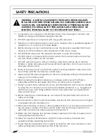 Preview for 3 page of Clarke SHHHAIR 30 Operation & Maintenance Instructions Manual