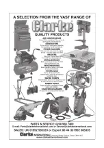 Preview for 24 page of Clarke SPE1200SS Operating & Maintenance Instructions