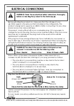 Preview for 4 page of Clarke SPP07 Operating & Maintenance Instructions