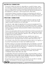 Preview for 6 page of Clarke SPP07 Operating & Maintenance Instructions