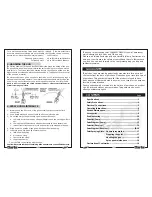 Preview for 3 page of Clarke SPYDER 3 Operation & Maintenance Instructions Manual