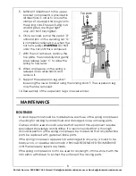 Предварительный просмотр 8 страницы Clarke SSC1000G Operation & Maintenance Instructions Manual