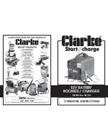 Preview for 1 page of Clarke Start-N-Charge BC130 Operating Instructions Manual