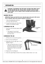 Предварительный просмотр 10 страницы Clarke Strong-Arm 7611011 Assembly & User Instructions