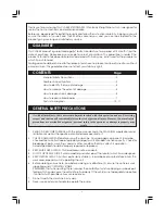 Preview for 2 page of Clarke STRONG-ARM CB10 Operating & Maintenance Instructions