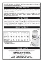 Preview for 3 page of Clarke STRONG-ARM CBJ2 Operating & Maintenance Instructions