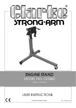 Предварительный просмотр 1 страницы Clarke Strong-Arm CES340 User Instructions