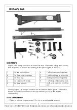 Предварительный просмотр 4 страницы Clarke Strong-Arm CES340 User Instructions