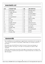 Preview for 14 page of Clarke Strong-Arm CFC1000LR Assembly & User Instructions