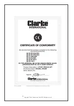 Preview for 2 page of Clarke Strong-Arm CPL30S Operating & Maintenance Instructions