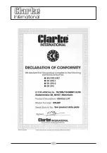 Preview for 2 page of Clarke Strong-Arm CPL30T Operating & Maintenance Instructions