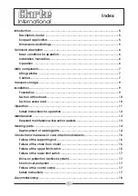 Preview for 3 page of Clarke Strong-Arm CPL30T Operating & Maintenance Instructions