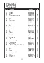 Preview for 37 page of Clarke Strong-Arm CPL30T Operating & Maintenance Instructions