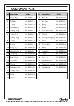 Preview for 9 page of Clarke Strong Arm CS10PRH Operating & Maintenance Instructions