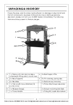 Предварительный просмотр 4 страницы Clarke STRONG-ARM CSA50FP Operation & Maintenance Manual