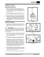 Предварительный просмотр 19 страницы Clarke Super 7R Edger 07013A Operator'S Manual