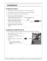 Предварительный просмотр 16 страницы Clarke TIGER 2500 Operation & Maintenance Instructions Manual