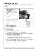 Предварительный просмотр 18 страницы Clarke TIGER 2500 Operation & Maintenance Instructions Manual