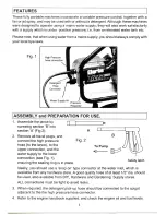 Preview for 3 page of Clarke Tiger1550 Operating & Maintenance Instructions