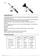 Preview for 5 page of Clarke Tiger1550 Operating & Maintenance Instructions