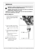 Предварительный просмотр 9 страницы Clarke TIGER1700 Operation & Maintenance Instructions Manual