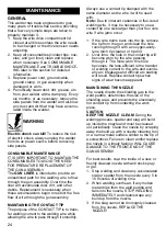 Preview for 24 page of Clarke WE6442 Operating Manual