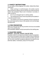 Preview for 4 page of Clarke WE6485 80E Operating & Maintenance Manual