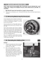 Preview for 16 page of Clarke weld MIG 100EN Operating & Maintenance Instructions