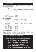 Preview for 38 page of Clarke weld MIG 100EN Operating & Maintenance Instructions