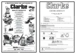 Предварительный просмотр 1 страницы Clarke WLD180 Operation & Maintenance Instructions Manual