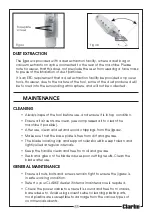 Предварительный просмотр 11 страницы Clarke Woodworker 6462160 Operating & Maintenance Instructions