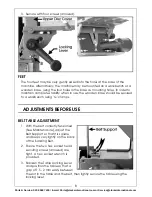 Предварительный просмотр 8 страницы Clarke Woodworker CBS1-5 Operation & Maintenance Instructions Manual