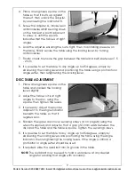 Предварительный просмотр 9 страницы Clarke Woodworker CBS1-5 Operation & Maintenance Instructions Manual