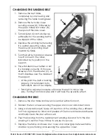 Предварительный просмотр 11 страницы Clarke Woodworker CBS1-5 Operation & Maintenance Instructions Manual