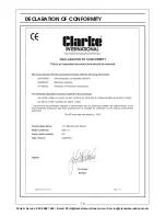 Предварительный просмотр 15 страницы Clarke Woodworker CBS1-5 Operation & Maintenance Instructions Manual