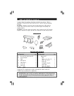 Preview for 7 page of Clarke Woodworker CS4-6C Operation & Maintenance Instructions Manual