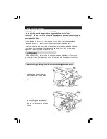 Preview for 18 page of Clarke Woodworker CS4-6C Operation & Maintenance Instructions Manual