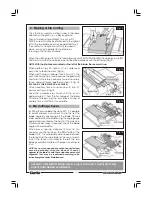 Предварительный просмотр 17 страницы Clarke Woodworker CTS10D Operating & Maintenance Manual