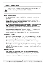 Preview for 3 page of Clarke WOODWORKER CWL1000CF Operation & Maintenance Instructions Manual